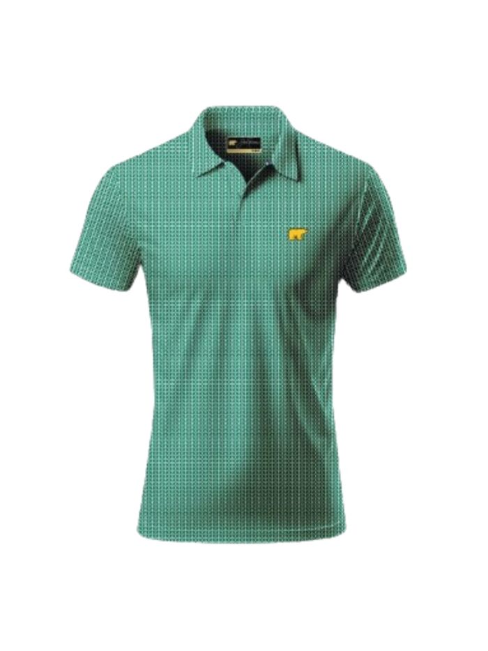 Jack Nicklaus Golf Polo Matrix Green