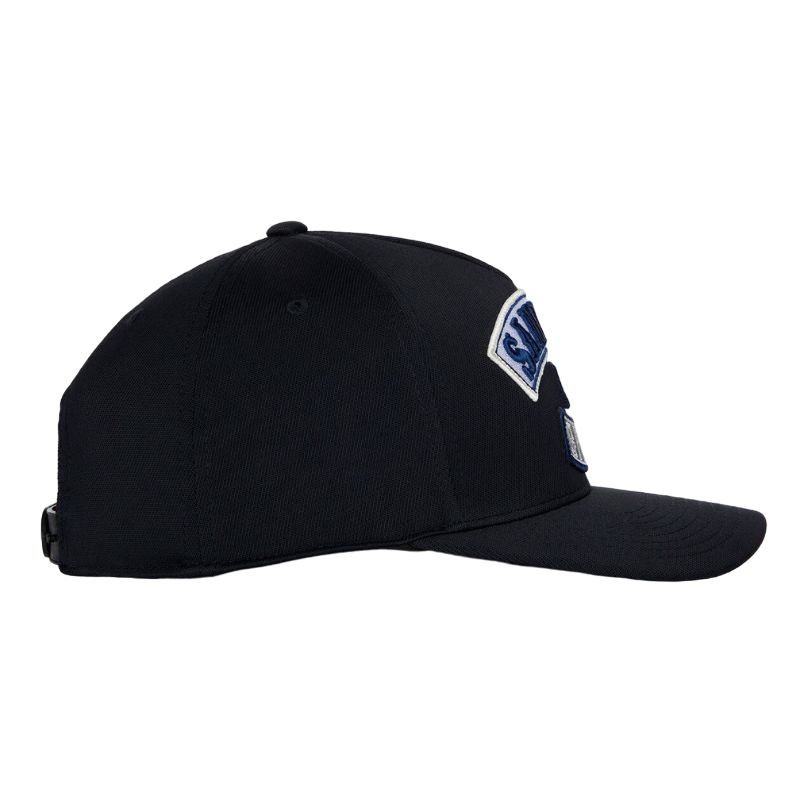 G/FORE Same Guy Stretch Twill Snapback Hat Onyx