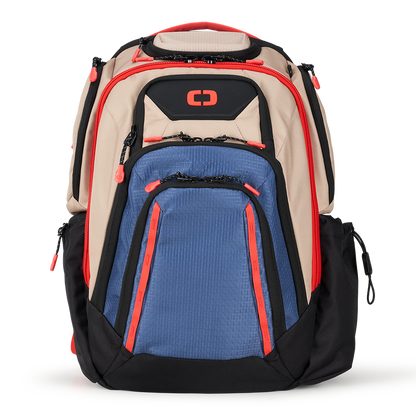 Renegade PRO Backpacks - Tan/Blue/Red