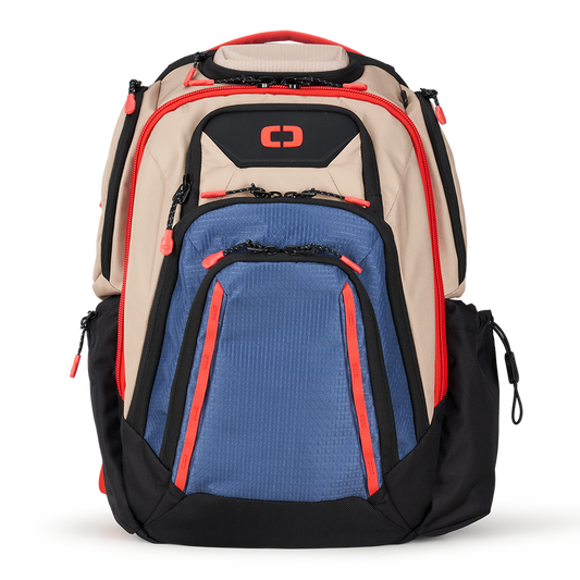 Renegade PRO Backpacks - Tan/Blue/Red