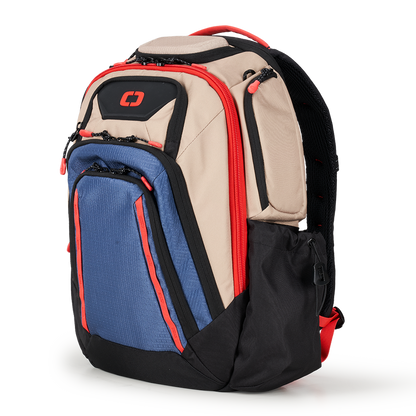 Renegade PRO Backpacks - Tan/Blue/Red