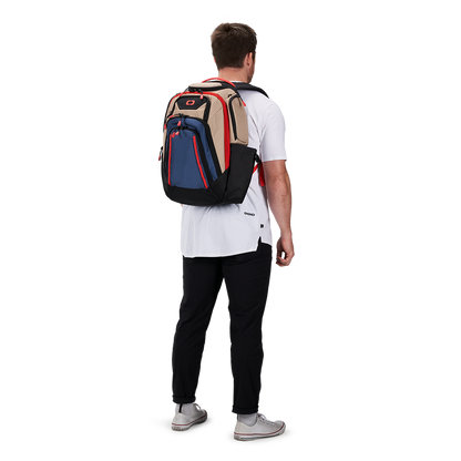 Renegade PRO Backpacks - Tan/Blue/Red