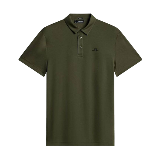 Peat Regular Fit Golf Polo T-Shirt - Forest Green