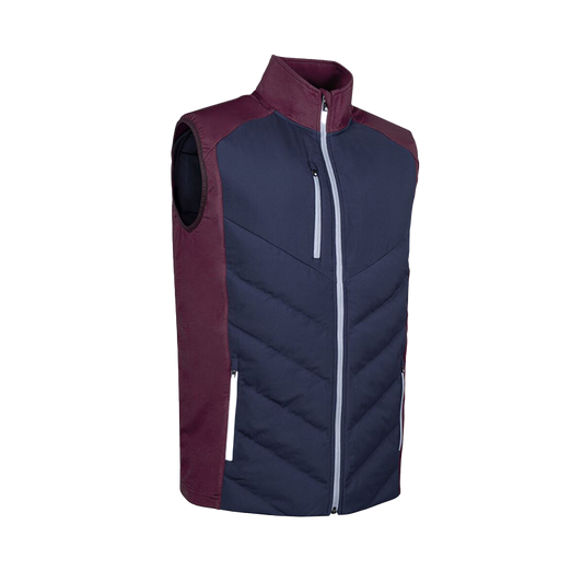 S.ANDORRA Mens Padded Bonded Thermal Golf Gilet