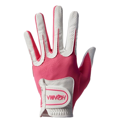 Honma Women'S SG 21 Golf Gloves - White/Pink
