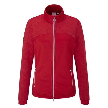 Ping Carolina Full-Zip Ladies Golf Fleece - Poinsetta