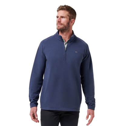 Upgraded Quarter Zip - Navy