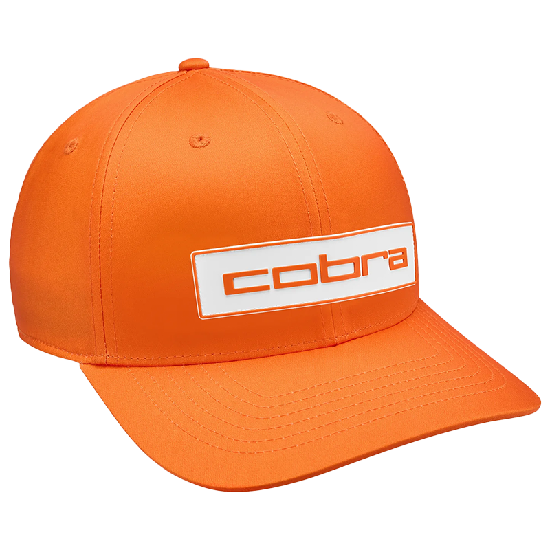 Cobra Tour Tech Cap - Orange/White