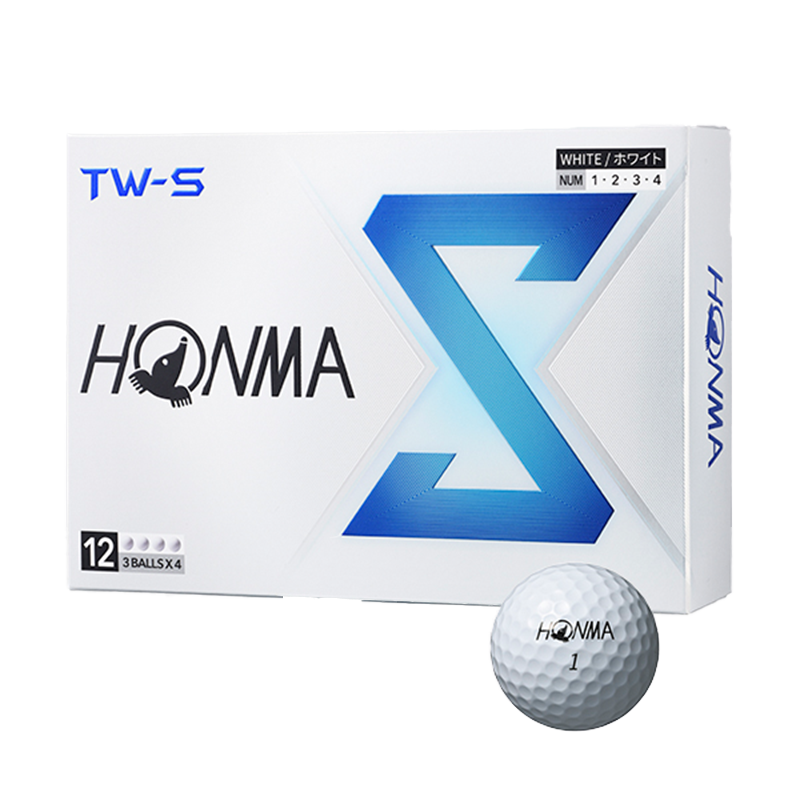 HONMA Golf Balls TW-S 2024 (1 Dozen) - White