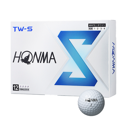 HONMA Golf Balls TW-S 2024 (1 Dozen) - White