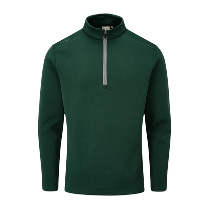 Ramsey Men’s Half Zip Ribbed Fleece Snorkel - Pine