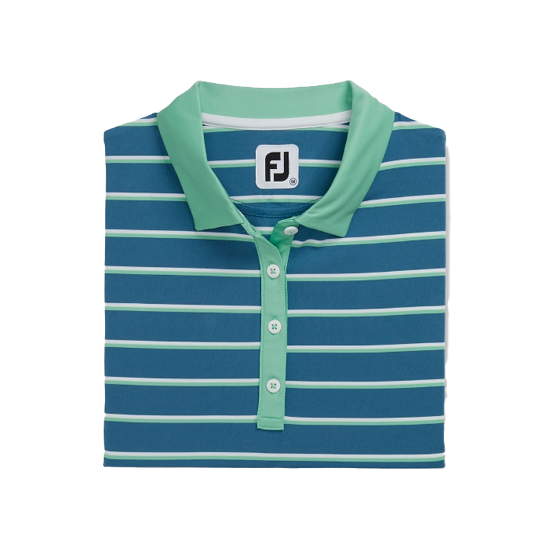 Short Sleeve Stripe Shirt - Teal/Mint