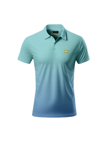 Jack Nicklaus Golf Polo - Hues Green/Blue