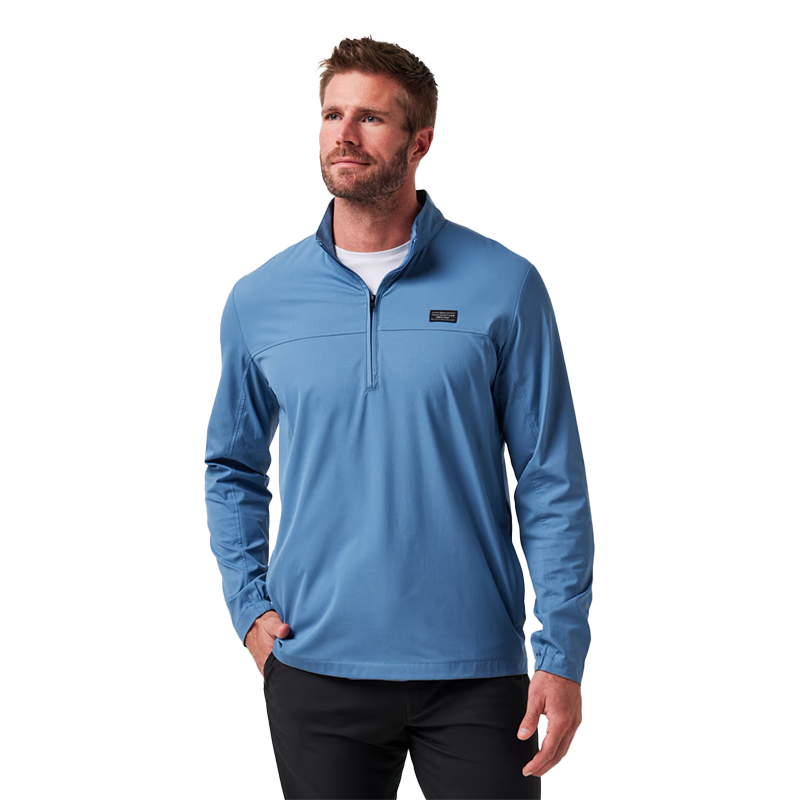 Wanderlust Quarter Zip - Blue