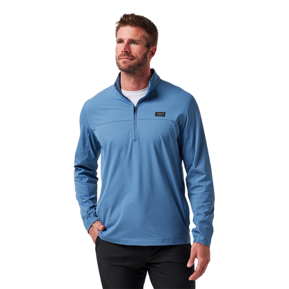 Wanderlust Quarter Zip - Blue