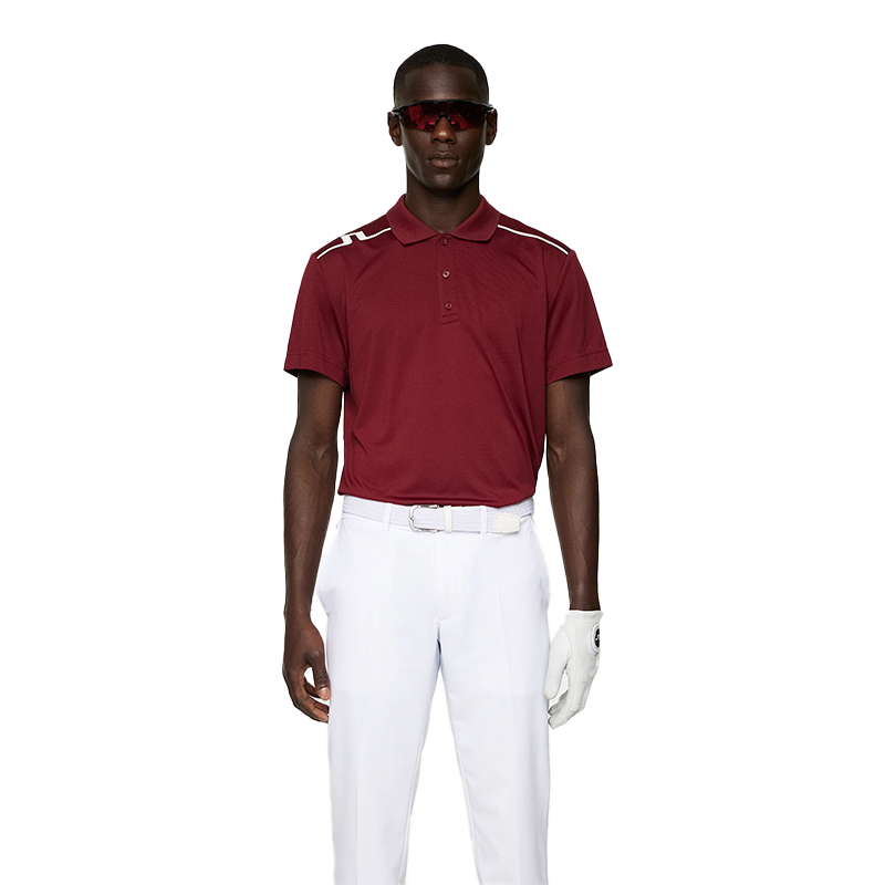 Men’s Lionel Regular Fit Golf Polo T-Shirt - Cabernet