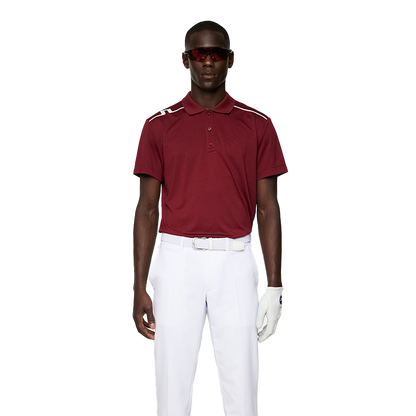 Men’s Lionel Regular Fit Golf Polo T-Shirt - Cabernet