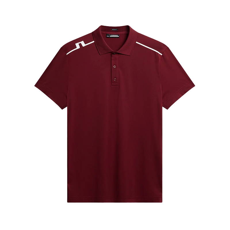 Men’s Lionel Regular Fit Golf Polo T-Shirt - Cabernet