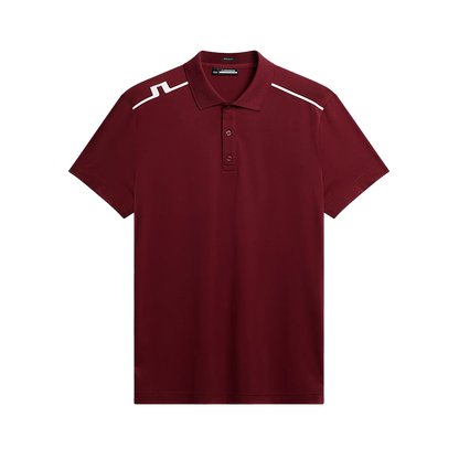 Men’s Lionel Regular Fit Golf Polo T-Shirt - Cabernet