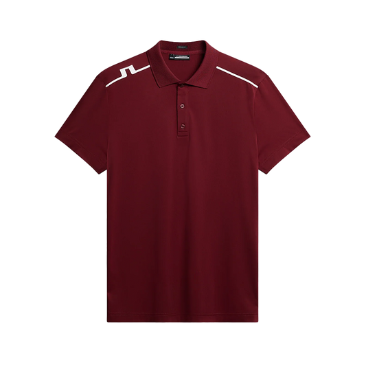 Men’s Lionel Regular Fit Golf Polo T-Shirt - Cabernet