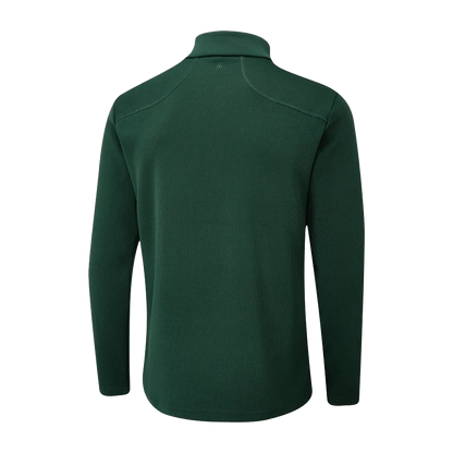 Ramsey Men’s Half Zip Ribbed Fleece Snorkel - Pine