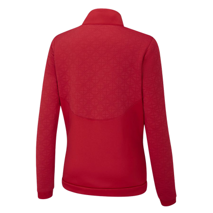 Ping Carolina Full-Zip Ladies Golf Fleece - Poinsetta