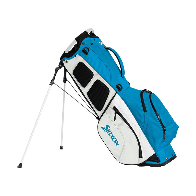 Premium Stand Bag -Aqua/Grey