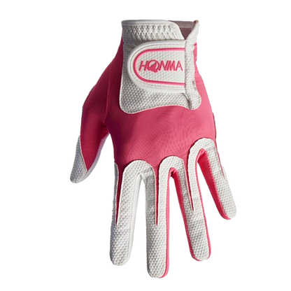 Honma Women'S SG 21 Golf Gloves - White/Pink