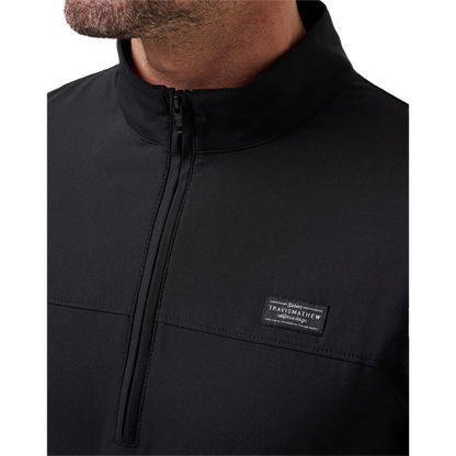 Wanderlust Quarter Zip - Black