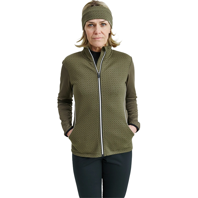 Lds Scramble Fullzip Fleece Olive