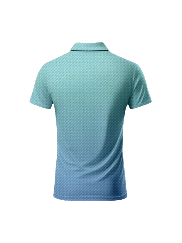 Jack Nicklaus Golf Polo Hues Green Blue