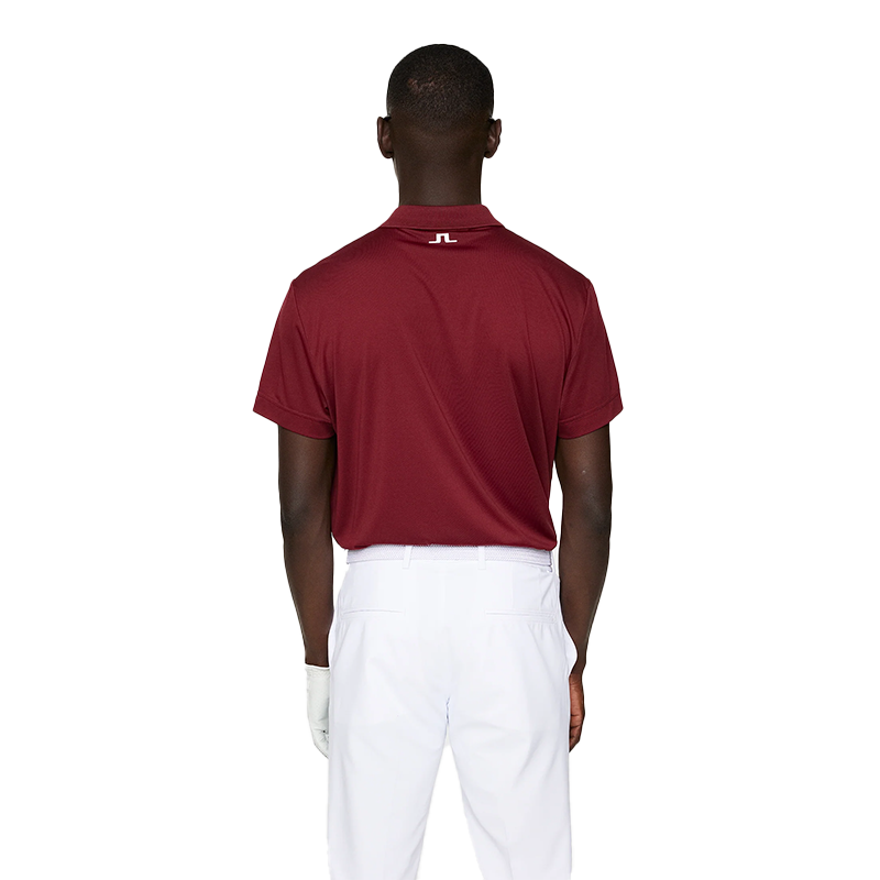 Men’s Lionel Regular Fit Golf Polo T-Shirt - Cabernet