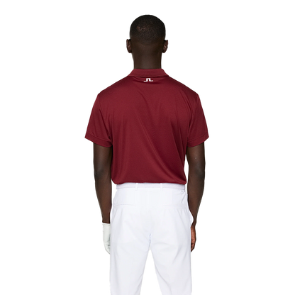 Men’s Lionel Regular Fit Golf Polo T-Shirt - Cabernet