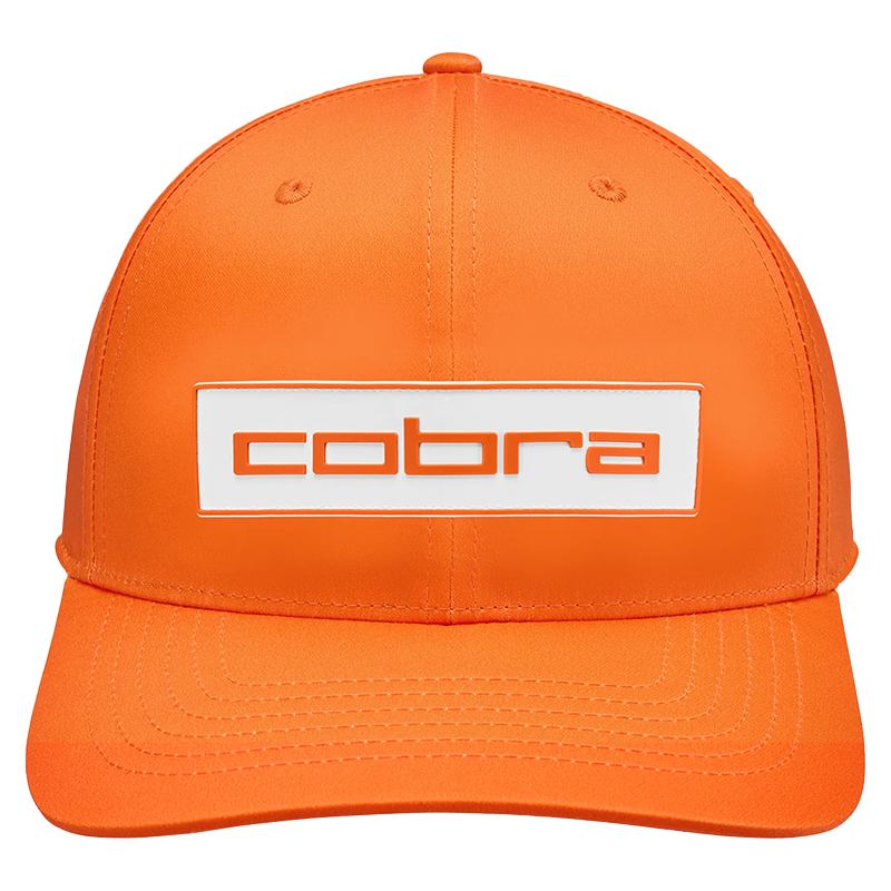 Cobra Tour Tech Cap - Orange/White