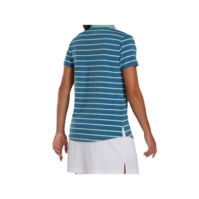 Short Sleeve Stripe Shirt - Teal/Mint