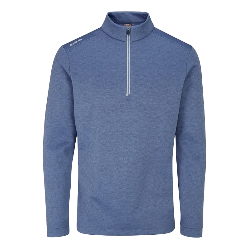 Bexton Men's Half Zip Fleece - Airforce Multi