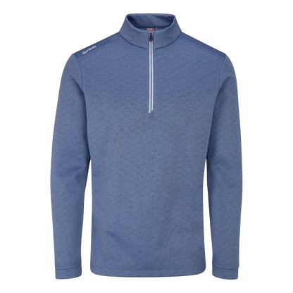 Bexton Men's Half Zip Fleece - Airforce Multi