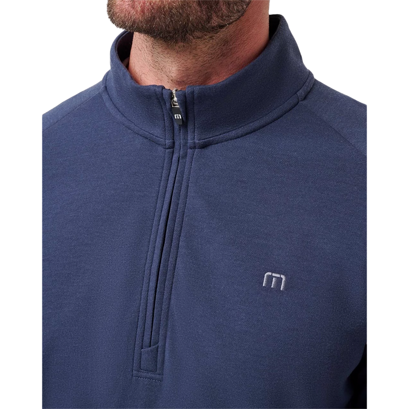 Upgraded Quarter Zip - Navy