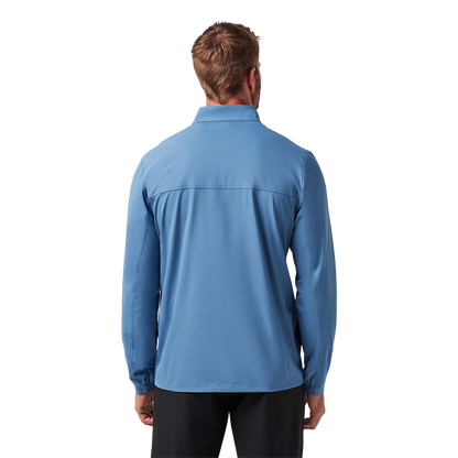 Wanderlust Quarter Zip - Blue