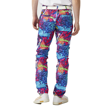 Men's Patterned Trousers Crazy Graff