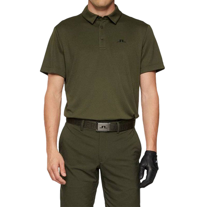 Peat Regular Fit Golf Polo T-Shirt - Forest Green