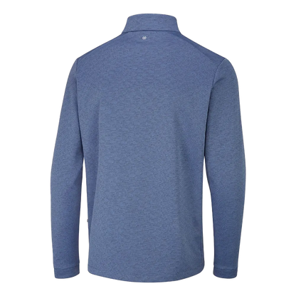 Bexton Men's Half Zip Fleece - Airforce Multi