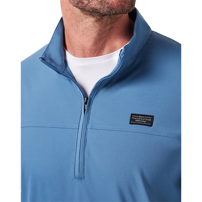 Wanderlust Quarter Zip - Blue