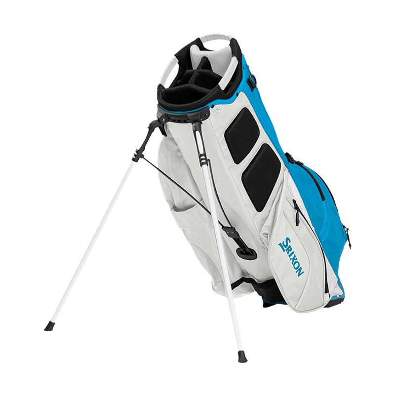 Premium Stand Bag -Aqua/Grey