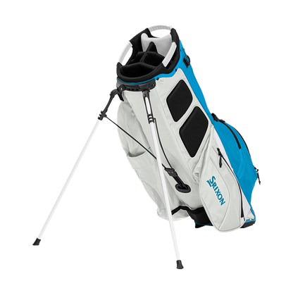 Premium Stand Bag -Aqua/Grey