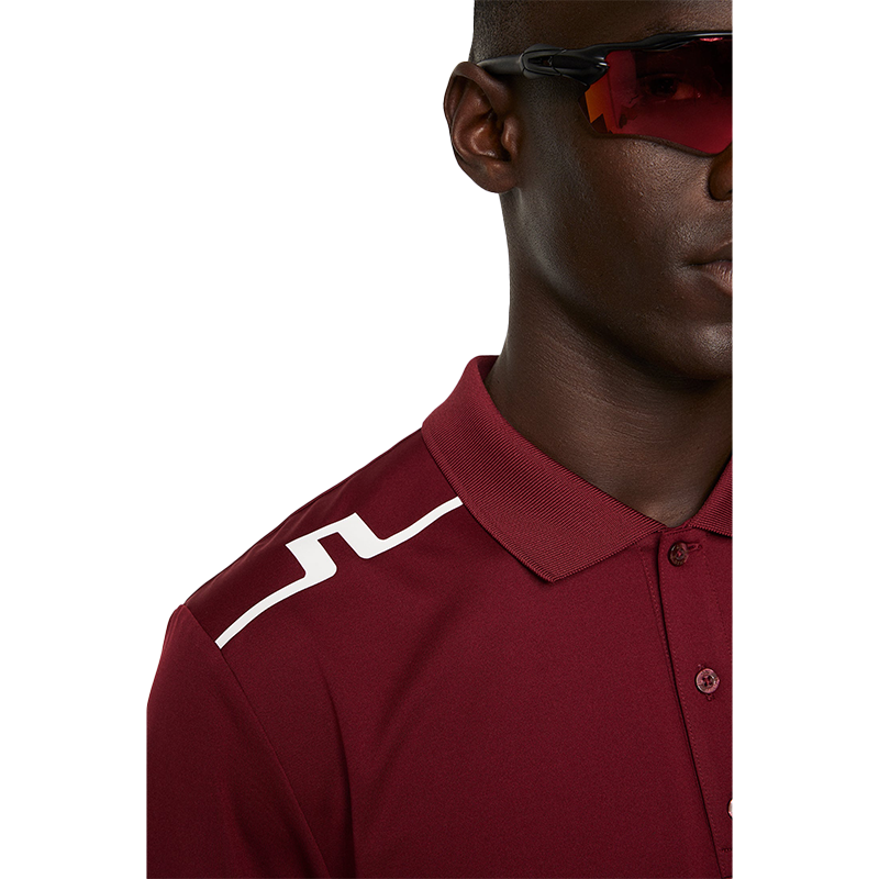 Men’s Lionel Regular Fit Golf Polo T-Shirt - Cabernet