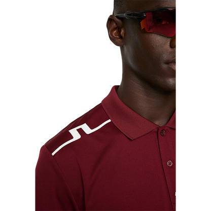 Men’s Lionel Regular Fit Golf Polo T-Shirt - Cabernet