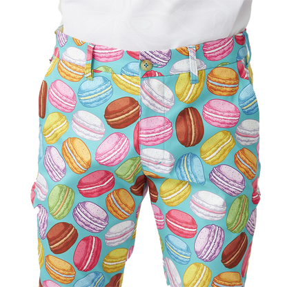 Men's Patterned Trousers Pastel Macarons