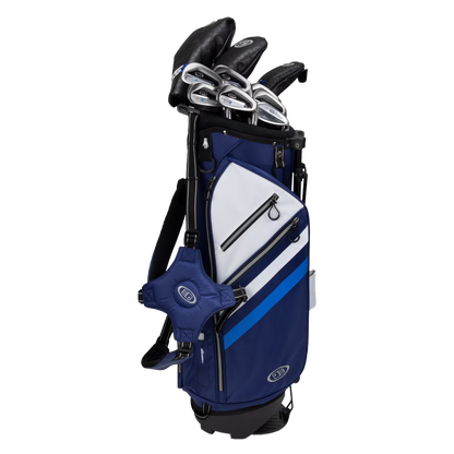 Right Hand TS5-51 10 Club Stand Set Graphite, Navy/White Bag