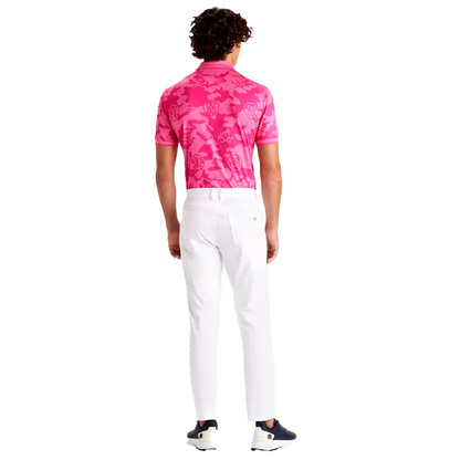 Exploded Icon Camo Polo Pink